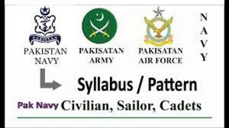 Medical Test in Pak Army, PAF  Pakistan Navy jobs 2023