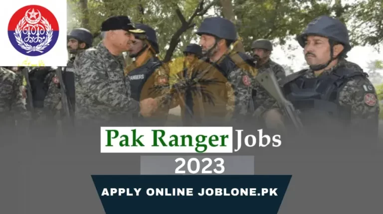 Join Pakistan Rangers Jobs 2023 | latest Advertisement, Apply Online